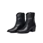 Bota Western Laura Croco Preto