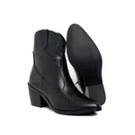 Bota Western Laura Croco Preto