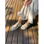 Sandália Flatform Poli Verde Menta