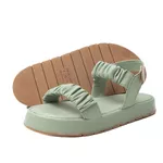 Sandália Flatform Poli Verde Menta
