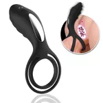 SLIPPER ANEL PENIANO DUPLO COM 7 MODOS DE VIBRAÇÕES SEXY IMPORT