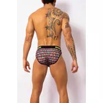 Cueca Ricok Estampada preta 01