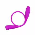 Vibrador Casal Duplo Snaky Vibe - Recarregável 7 modos de vibração 