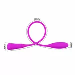 Vibrador Casal Duplo Snaky Vibe - Recarregável 7 modos de vibração 