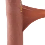 Dildo Pênis Super Realístico Dupla Camada - Ventosa - 20,0 X 4,2 cm