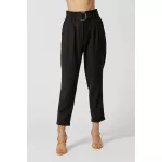 CALÇA CLOCHARD COM CINTO PRETO