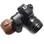 Alça de mão para Camera Fotográfica em couro legitimo original