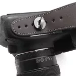 Alça de mão para Camera Fotográfica universal em couro legitimo original