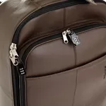 Mala de viagem Grande 100% em couro legitimo original modelo Titano com Rodinha