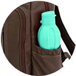 Mochila Rally Couro + Case Para Notebook 15.6 em Couro