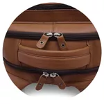 Mochila Racer em Couro - Cor Whisky