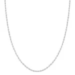 Corrente Cordão Baiano 2mm 50cm Prata 925