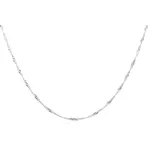 Choker Singapura 1,5mm 40cm Prata 925