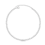 Pulseira Pérolas 4mm Prata 925