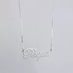Colar Nome Personalizado Prata 925