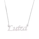 Colar Nome Personalizado Prata 925