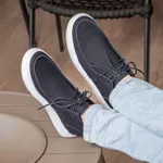 Bota Masculina Cano Baixo Lecas Azul Marinho Toronto