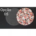 Sousplat em MDF com Capa em Tecido Oxford Dupla face 35cm Diâmetro