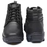 Bota coturno de segurança EPI´s em Couro ref. Picker Preto