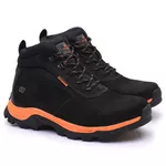 Bota coturno de segurança EPI´s em Couro ref. X-Terra Nob. Preto 