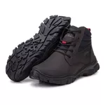 Bota Adventure em Couro GW24 Café 