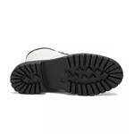  Bota Coturno Feminino Zara Off-white
