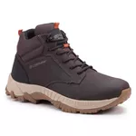 Bota Adventure Vibram em Couro Bosco Café 