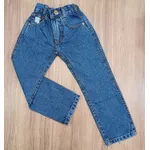 Calça Jeans Infantil Masculina Gold Kids Azul Escura King Farm 016-6306