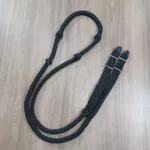 Rédea Nylon Flexível Sport Equine Preto 7823