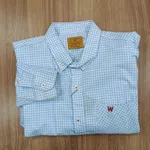  Camisa Life Western Manga Longa Xadrez 8412
