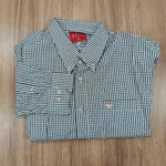  Camisa Western Ranch Manga longa Xadrez 8420