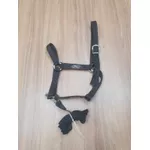 Cabresto para Cavalo Nylon Preto Mhorse 6604