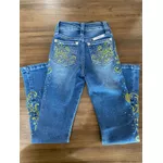 Calça Jeans Juvenil Feminina Four Bordada Referência 357 6859