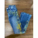 Calça Jeans Juvenil Feminina Four Bordada Referência 357 6859