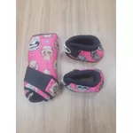 Kit Dianteiro Cloche e Caneleiras Estampado Boots Horse 6644