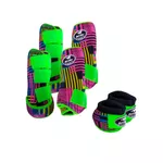 Kit Completo Cloche e Caneleiras Estampado Boots Horse 3753
