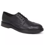 Sapato Casual Levanzzo Brogue Trento floater Preto