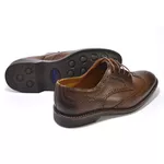 Sapato Casual Levanzzo Brogue Trento Marrom