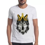 Camiseta Lobo Coroa
