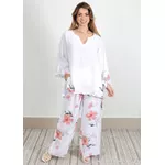 Conjunto Sophie Linho Italiano Branco