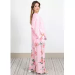 Conjunto Sophie Linho Italiano Rosa Chiclete