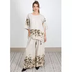 Conjunto Carolina Linho Italiano Bege