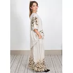 Conjunto Carolina Linho Italiano Bege