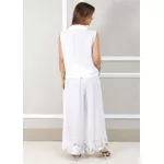 Conjunto Yasmin Linho Italiano Branco 