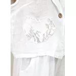 Conjunto Yasmin Linho Italiano Branco 