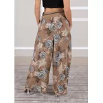 Calça Bonnie Linho Italiano Caramelo