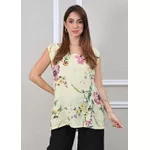 Regata Natalia Linho Italiano Amarelo