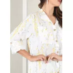 Chemise Agnes Linho Italiano Branco
