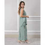 Conjunto Marisol Linho Italiano Verde Menta 