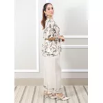 Conjunto Carla Linho Italiano Bege